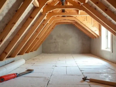 Ocieplenie stropu betonowego na poddaszu: Praktyczny poradnik