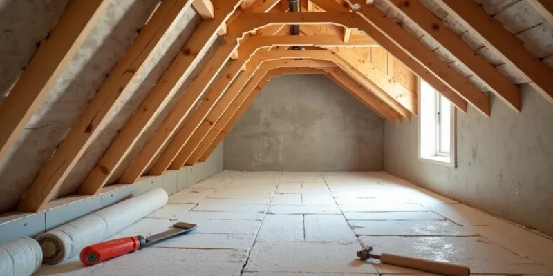 Ocieplenie stropu betonowego na poddaszu: Praktyczny poradnik