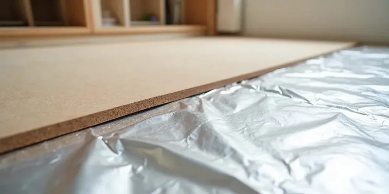 Podkład pod panele z folią aluminiową – Jak go prawidłowo ułożyć?