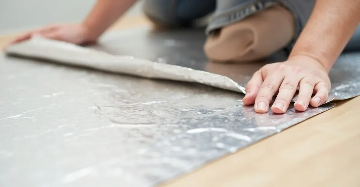 Podkład pod panele z folią aluminiową – Jak go prawidłowo ułożyć?