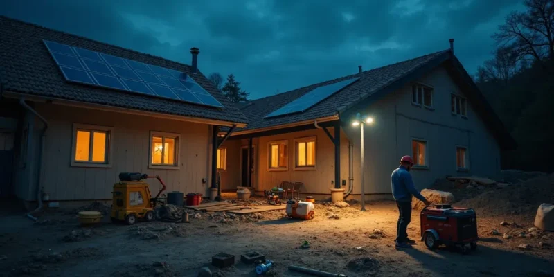 Prąd budowlany: Jak go ominąć i zminimalizować koszty?